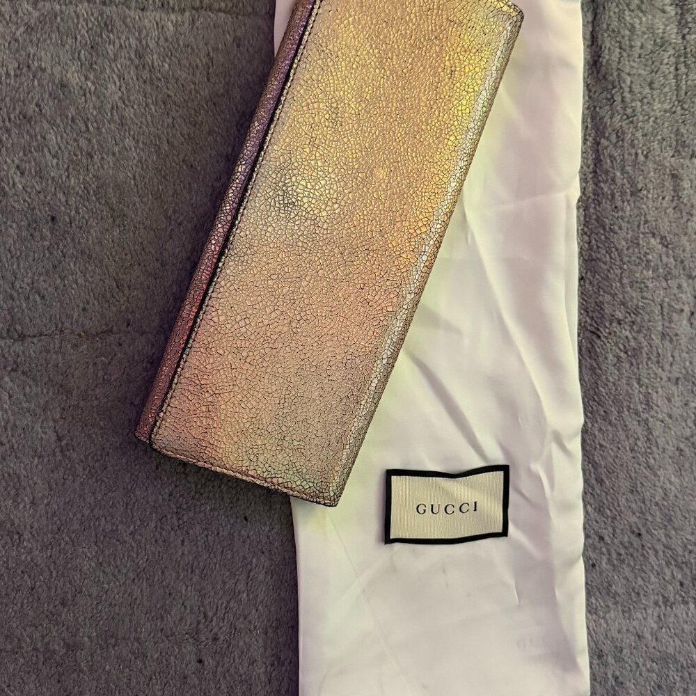 Gucci Holographic Broadway Evening Clutch